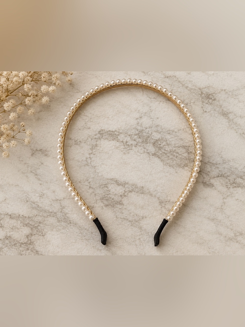HeadBand Double‎ Strand Pearl Beads